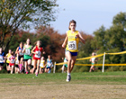 Anna Rowe (Liverpool Harriers & AC), under-13 girls, Northern Cross Country Relay, Graves Park, Sheffield